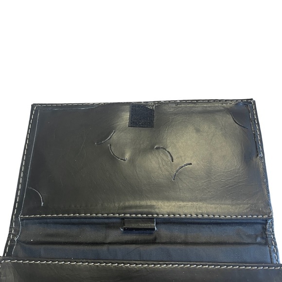 Dodge Ram Black Leather Portfolio for Glove Box - Picture 3 of 7